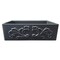 Nantucket Sinks 33-Inch Farmhouse Fireclay Sink with Filigree Apron FCFS3320S-FiligreeMBL - alternate 1